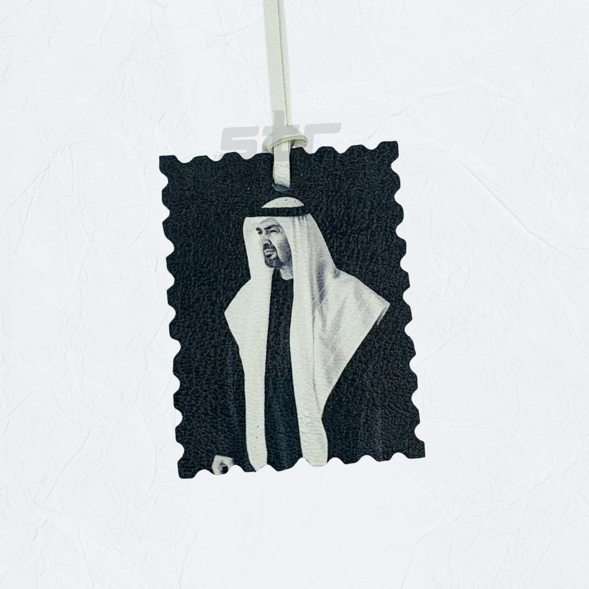 Leather Charm Double Side Sheikh Mohammed bin Zayed Al Nahyan - 9